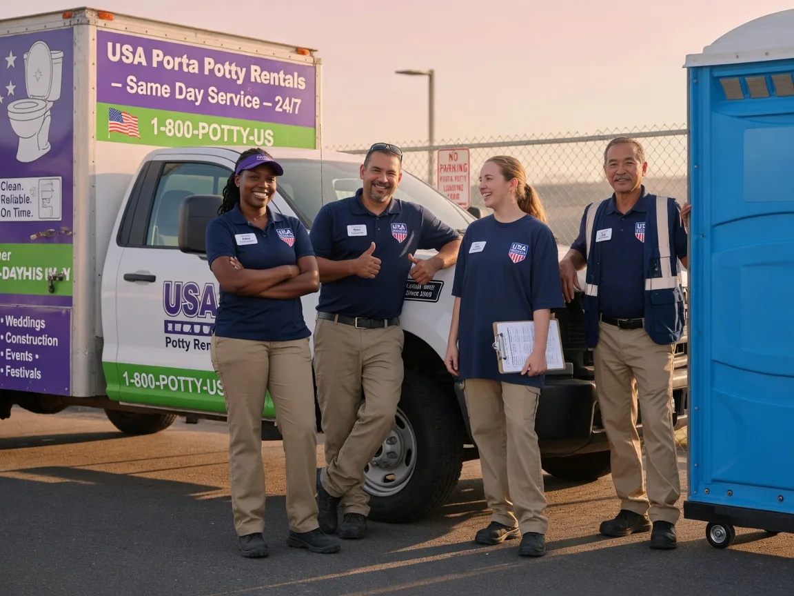 Porta Potty Rental company in Essex, IL