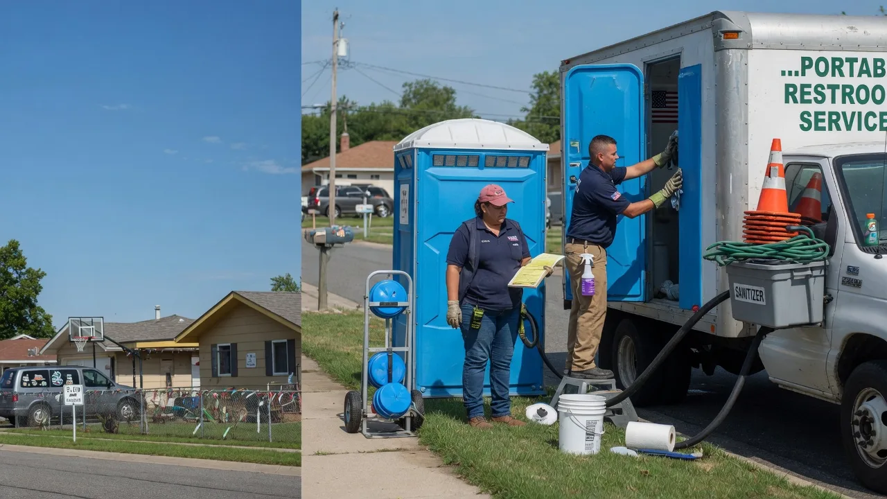 Portable Toilet Rental in Essex, IL near me
